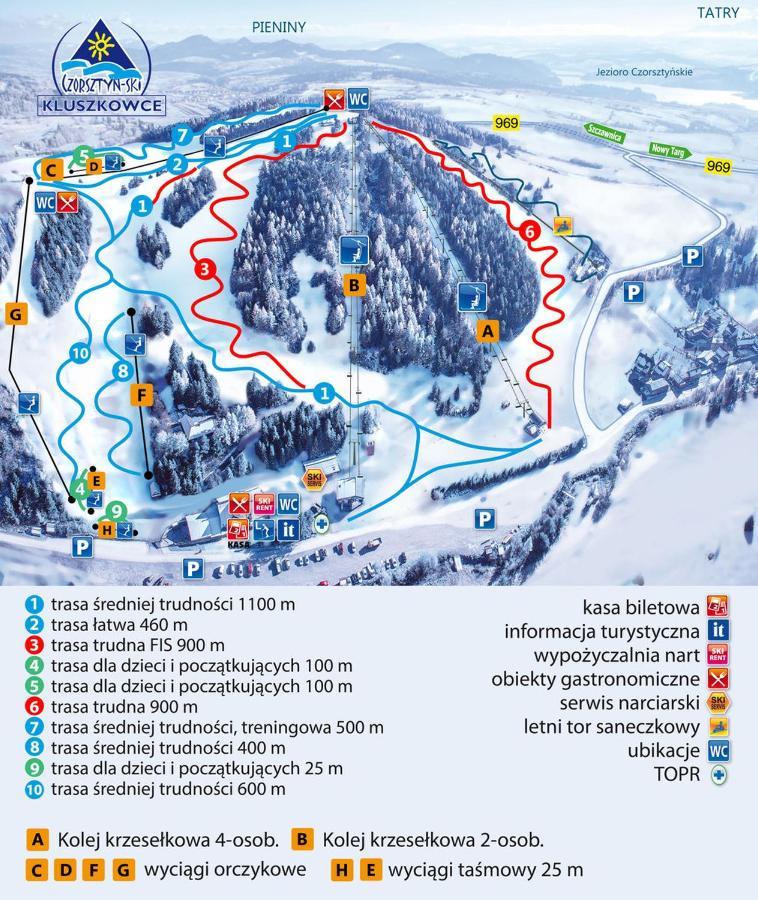 Apartament Czorsztyn Lake & Ski Eksteriør billede